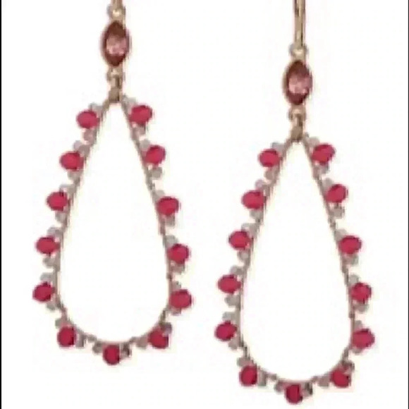 Lonna & Lilly new Gold Tone Open Drop Earrings - Picture 1 of 8